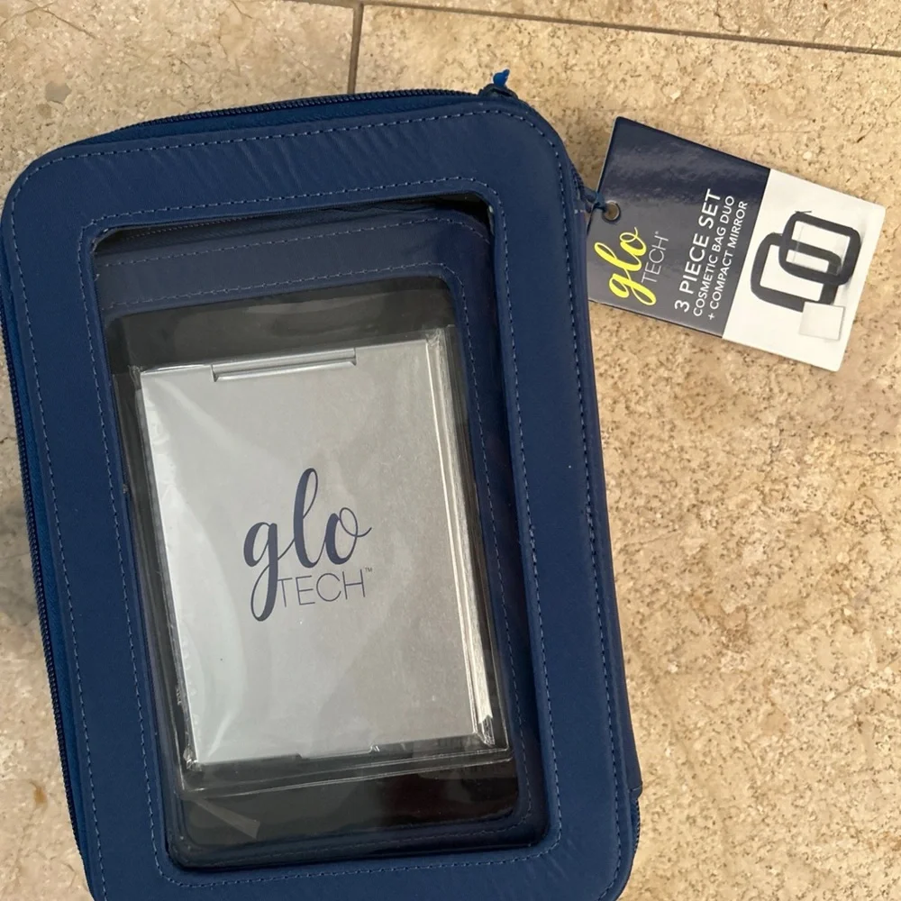 Blue‎ Cosmetic Bag
